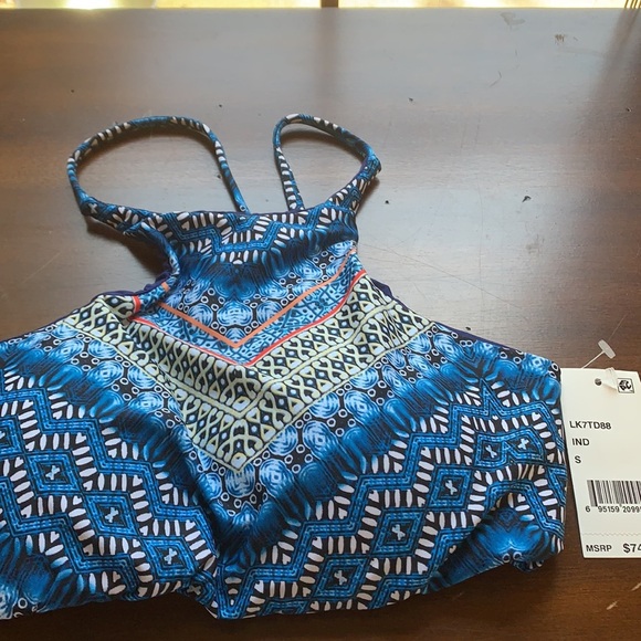 NWT Lucky‎ Brand Nomad Chevron Bikini Top - Picture 9 of 10